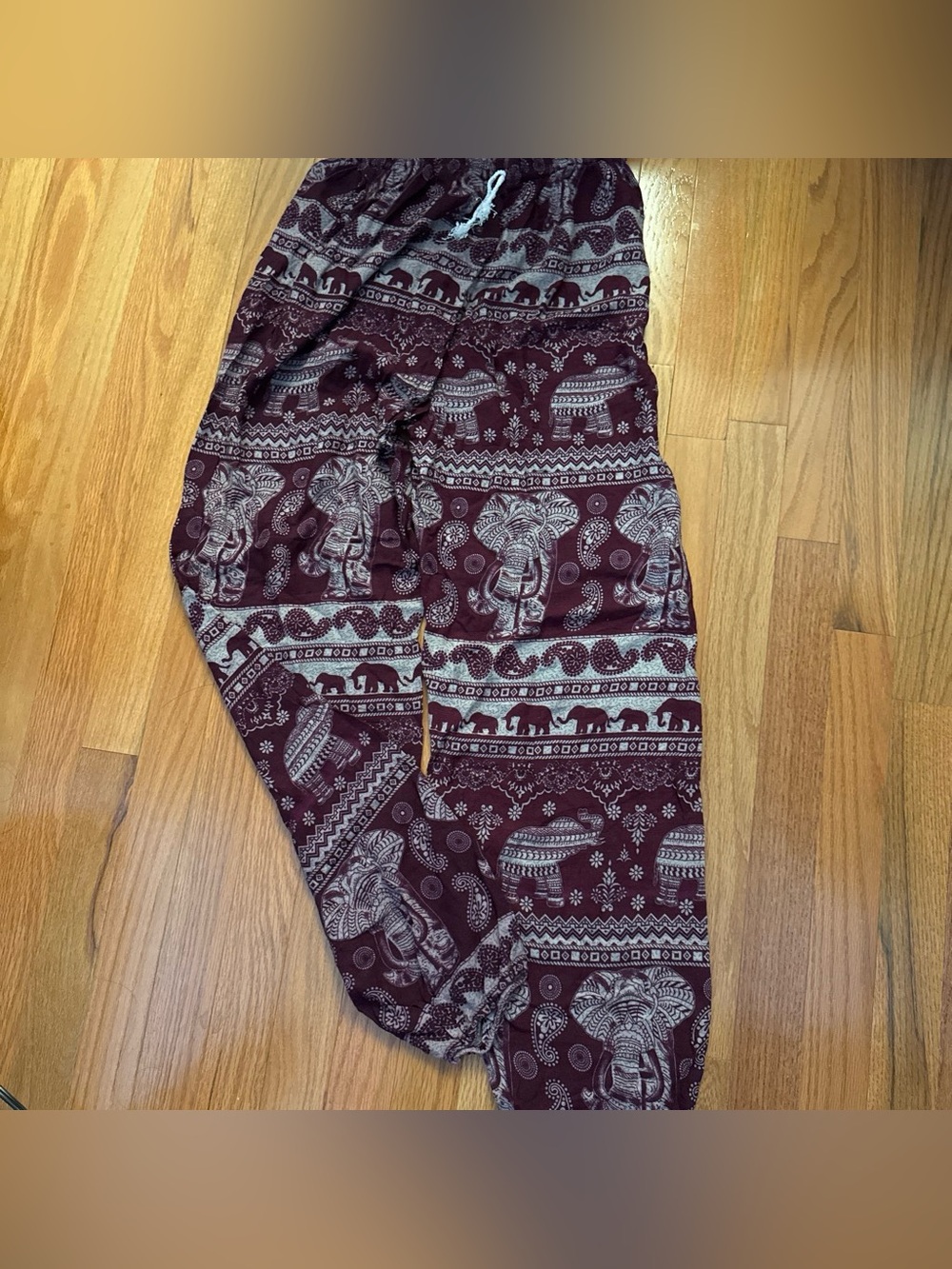 Elephant Bohemian Print Pants